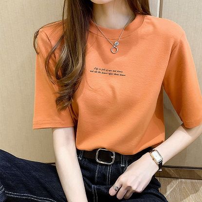图片 Student Girl Summer Loose T-shirt