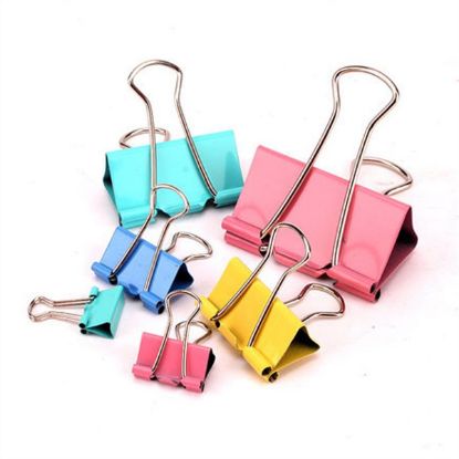 图片 Hot selling color long tail clip metal bill clip