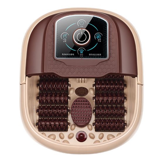 图片 Fully automatic heated massage foot bath with foot bath basin