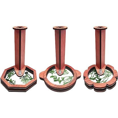 图片 Visual decompression rotating wood kaleidoscope