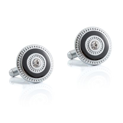 图片 New Fashionable French Diamond Cufflinks