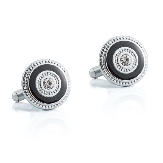 图片 New Fashionable French Diamond Cufflinks