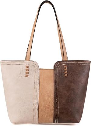 图片 1Montana West Tote Bag for Women Top Handle Satchel Purse Oversized Shoulder Handbag Hobo Bags